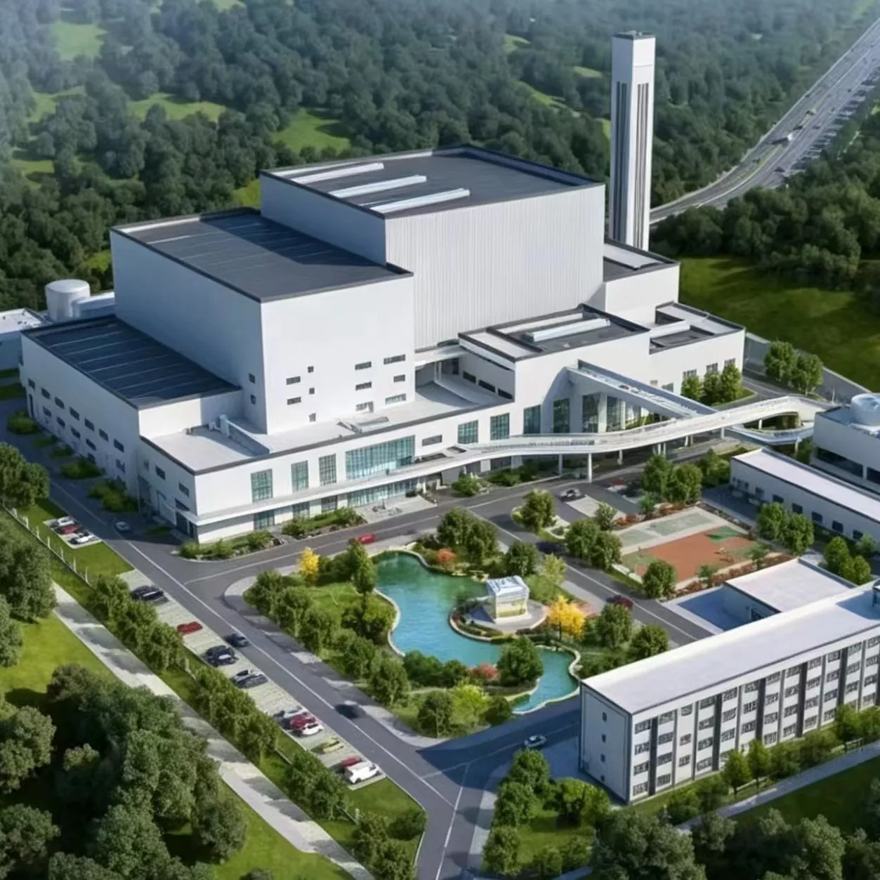 1000 tons Domestic Vastum Incinerator